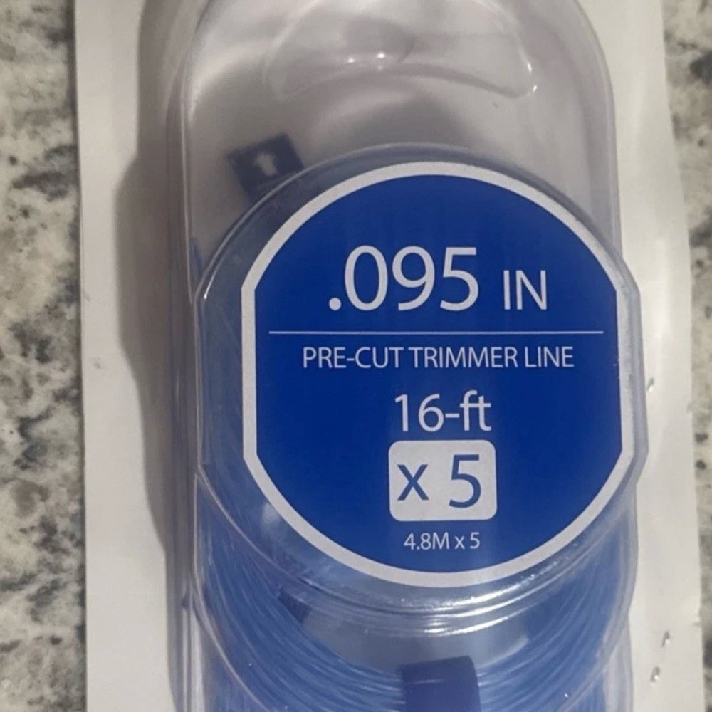 Kobalt Pre-Cut Trimmer Line Refills 16-ft x 5 Open Box 3 lines